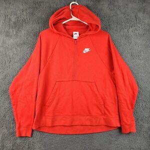 Nike Sportswear Club Fleece 1/2-Zip Pullover Hoodie Sweatshirt Men's Extra Small